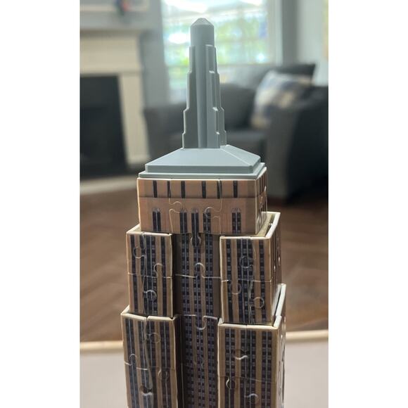 Ravensburger 3D Puzzle Empire State Building New York City NYC 18" 216 piece - Picture 5 of 5